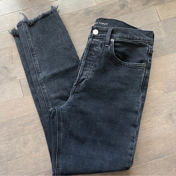 Aritzia Denim Forum The Yoko High Rise Slim Size 27 - Picture 11 of 11